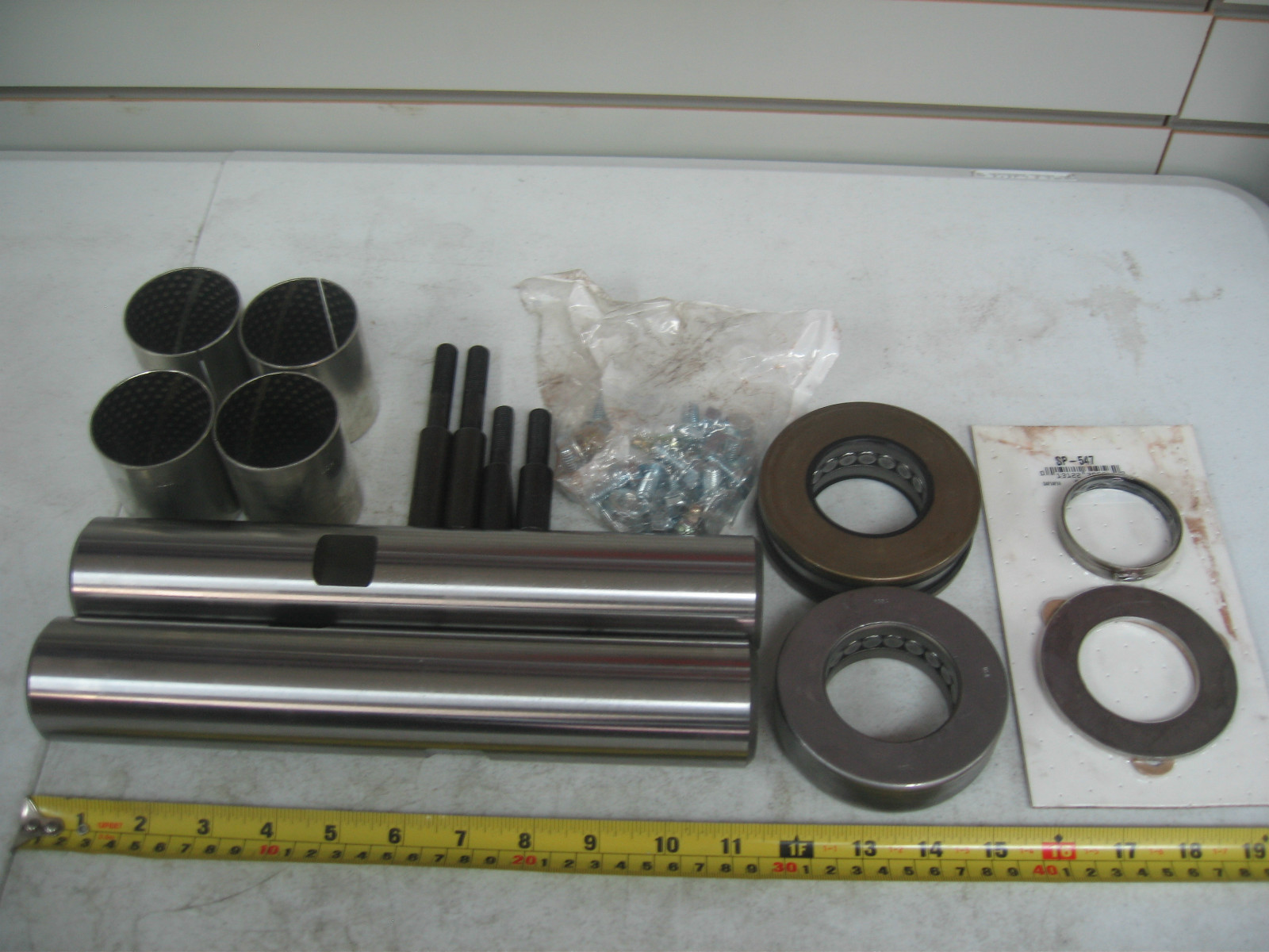 King Pin Set PAI # AKP-9841 Ref. # Rockwell Meritor R201312 KIT1312 FAK4568 K585