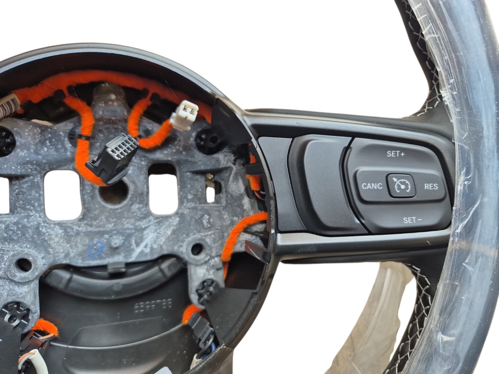 Jeep Wrangler JL Black Steering Wheel 2018-2023 Red Or Gray Stitching