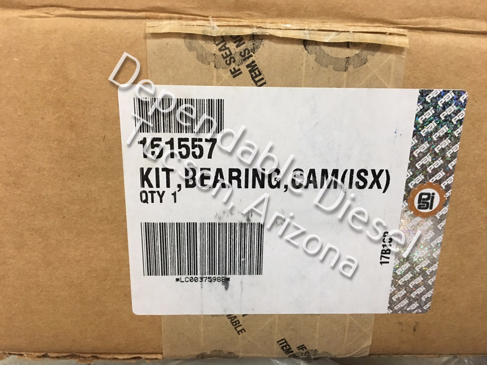 Camshaft Bearing Set for Cummins ISX. PAI # 151557 Ref.# 4026423 3680580 3680581