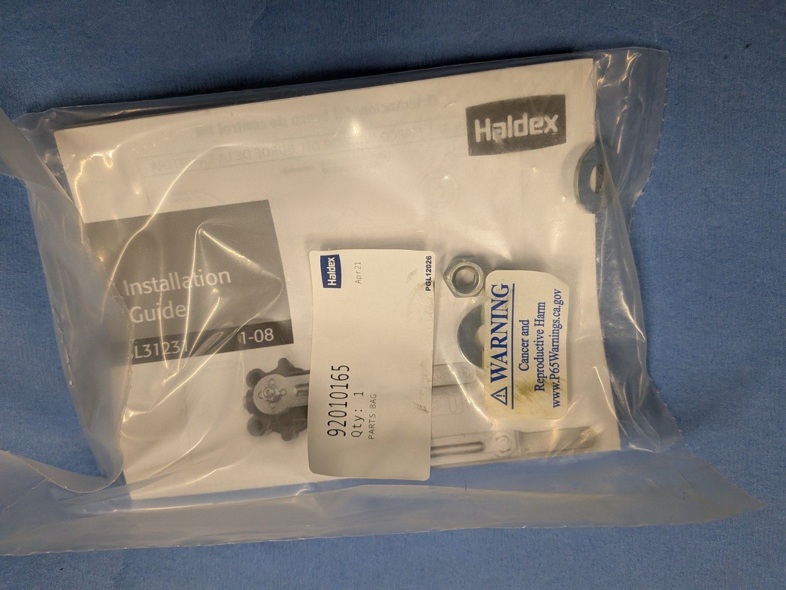 Haldex PR Plus Height Control Valve – 90555353 – PGL12026, New Old Stock.