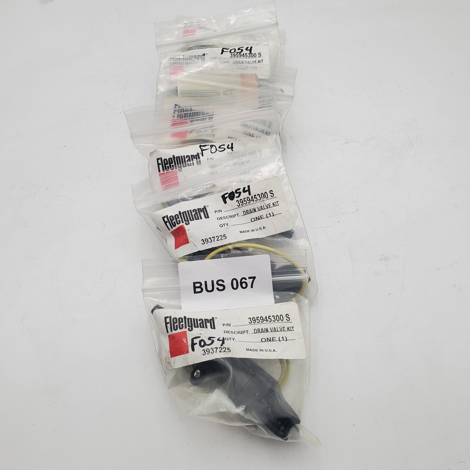 Fleetguard Fuel Canister Drain Valve Kit 395945300S New Old Stock