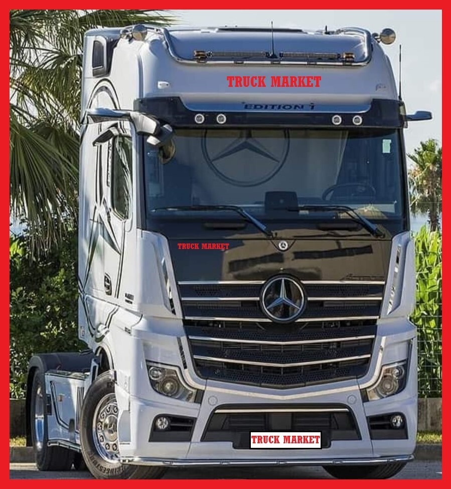 Mercedes ACTROS MP4-MP5 WIPER CHROME Stainless Steel 1 SET.