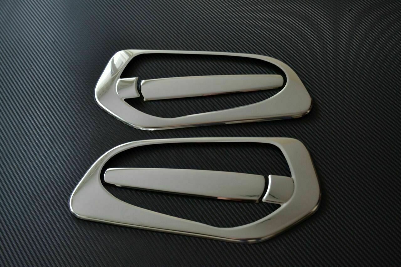 Mercedes ACTROS MP4-MP5 DOOR HANDLE CHROME Stainless Steel 4 Pieces.