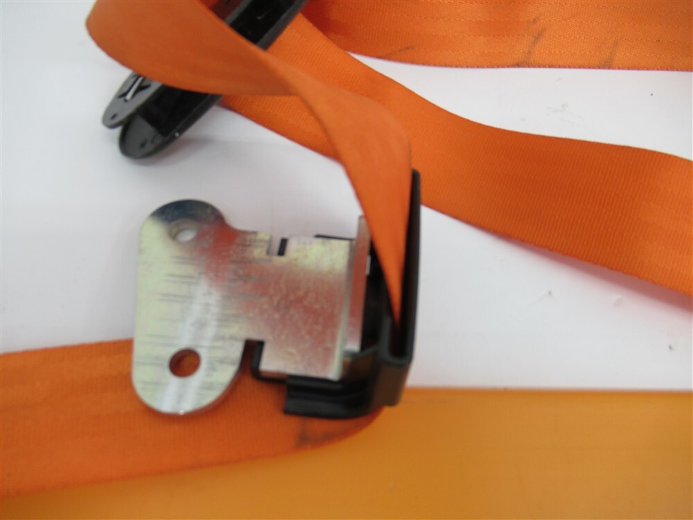 ImmI 233558-07 , Orange Seat Belt Assembly W/O Receiver