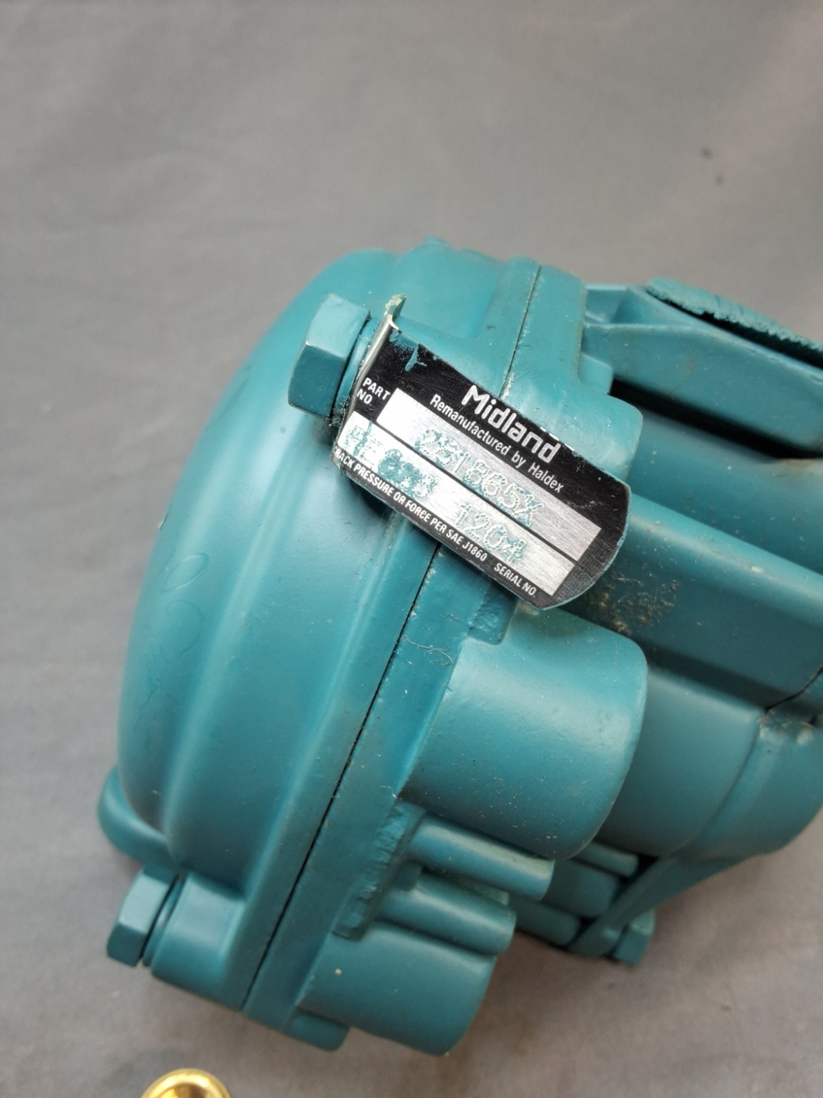 REMAN Haldex 281865X Air Brake Emergency Relay Valve Bendix RE-6