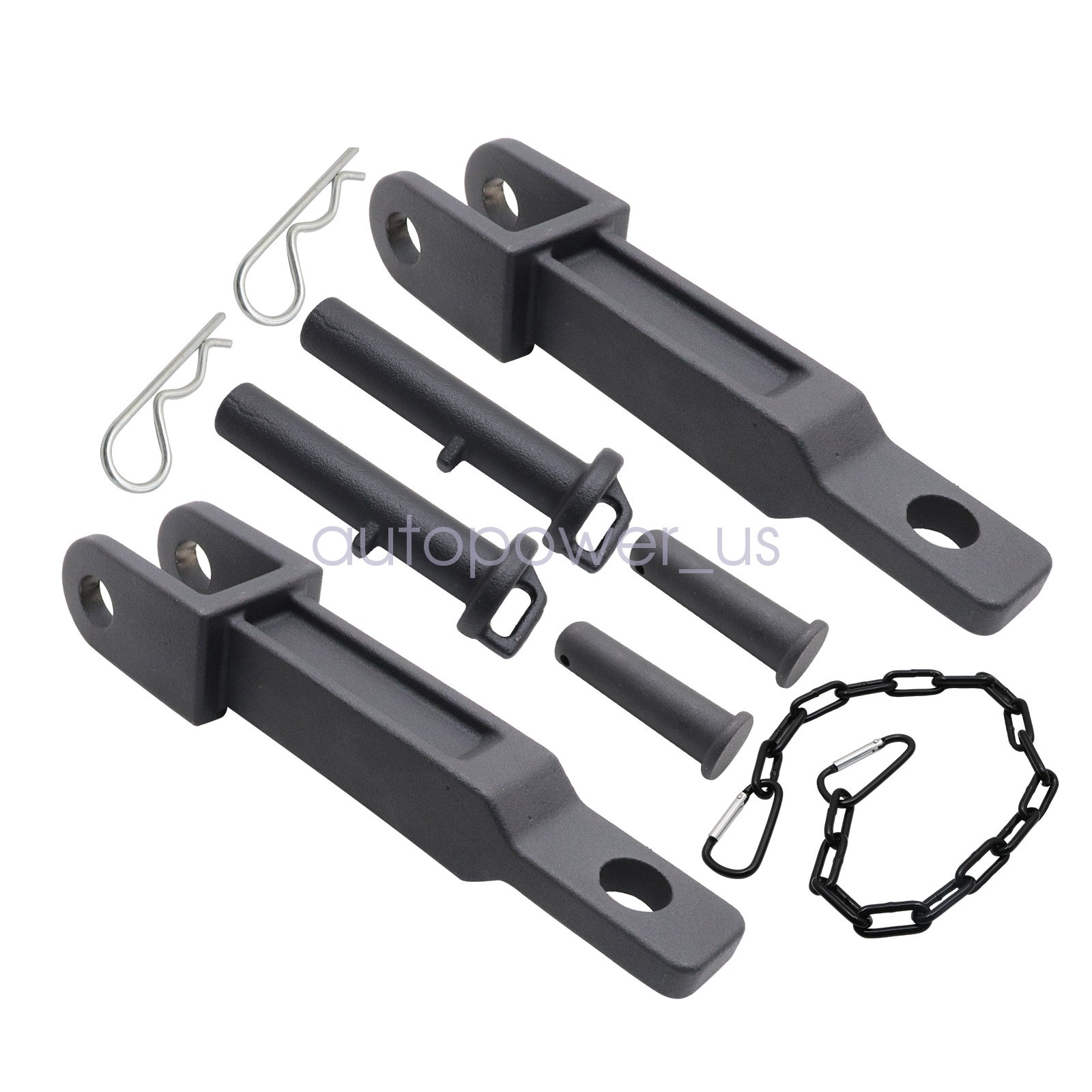 2 Sets Tow Hook Fit Kenworth Peterbilt With Pull Pins/Frame Pins A20-6014