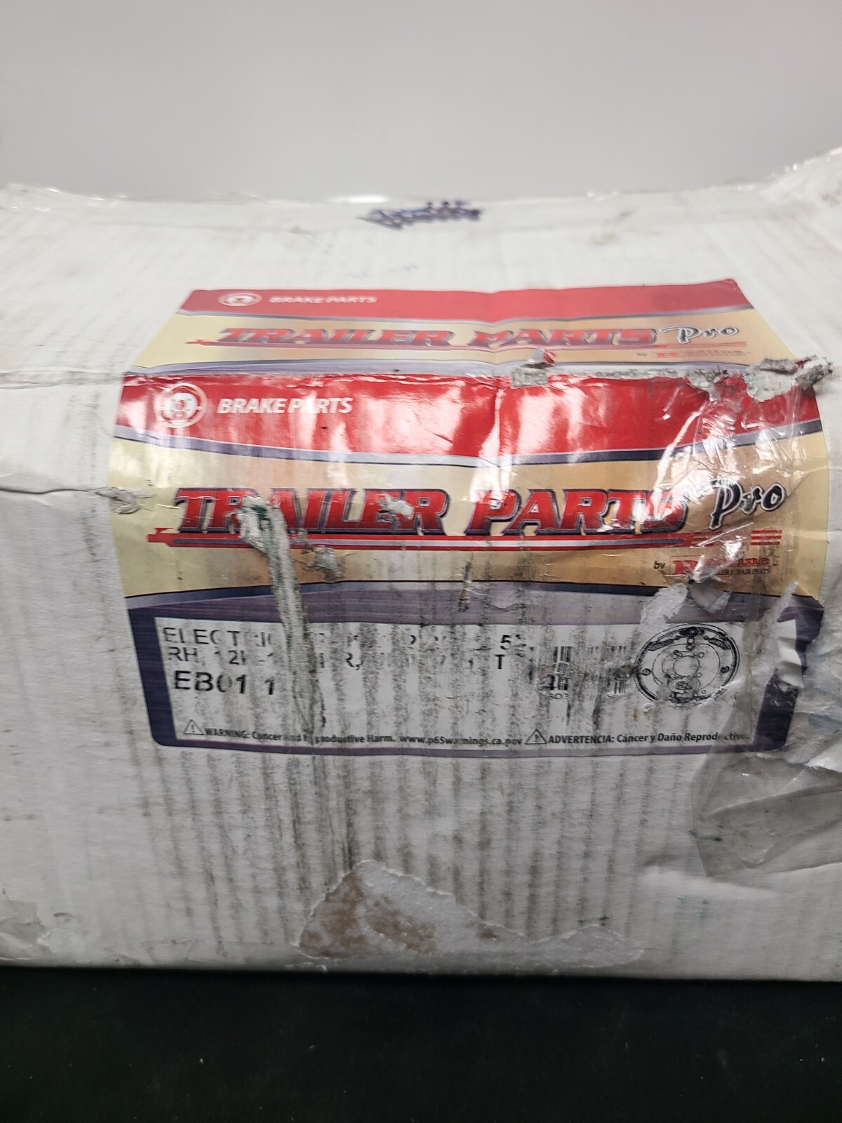 Trailer Parts Pro EB01-162 Redline 12 – 16 K Rh Electric Drum Brake New