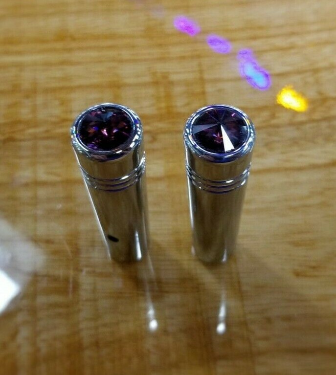 Toggle switch extension 2 1/4″ purple jewel chrome aluminium all Kenworth 92864