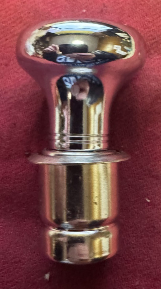 UNITED PACIFIC 28478B Cigarette Lighter – Chrome Deluxe, with Indented Center