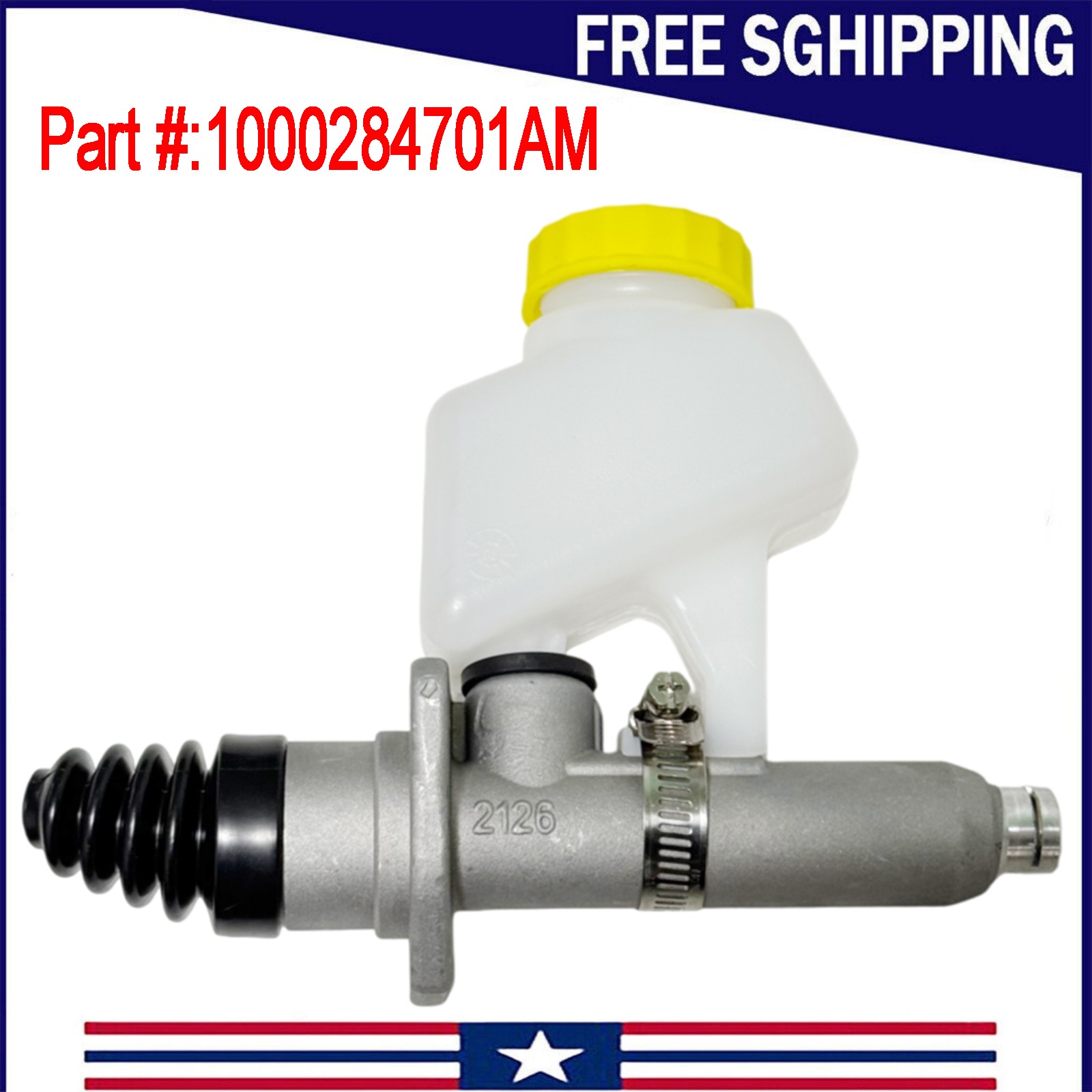 For Paccar Kongsberg Reservoir E17-6011 New Clutch Cylinder Master 1000284701AM