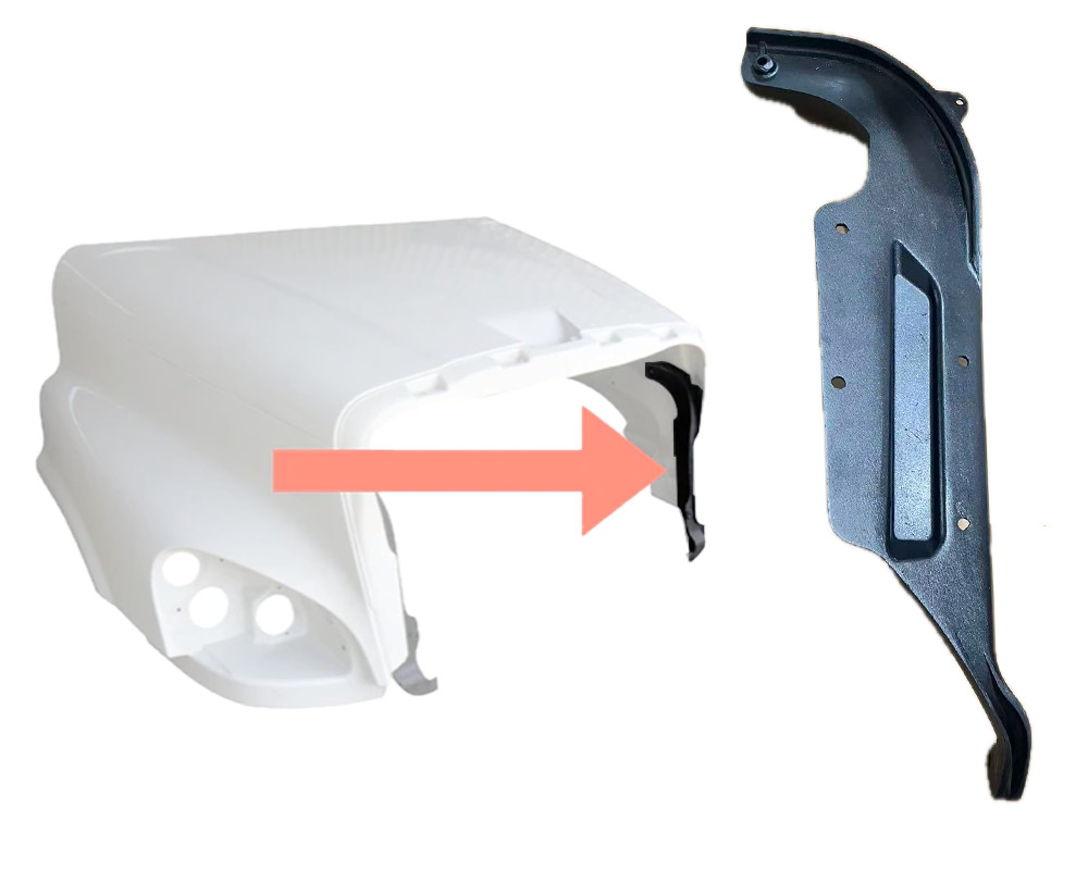 Left Driver Side Hood Pivot Bracket For Freightliner Cascadia 2007-2018