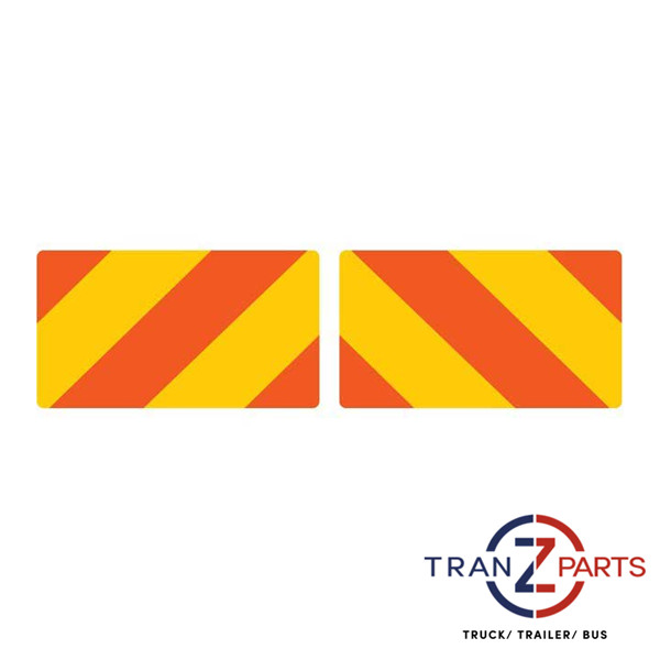 REAR MARKER BOARD-TYPE 6 (SUPPLIED IN PAIRS) BSAU152 SELF ADHESIVE