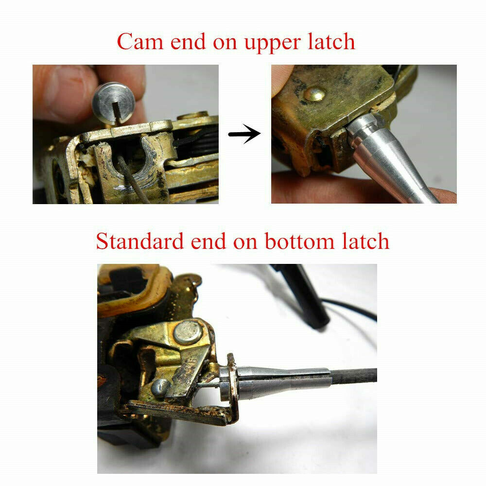 Door Cable Repair Kit Latch Lock Cable Ends Replacement for Ford F-serie