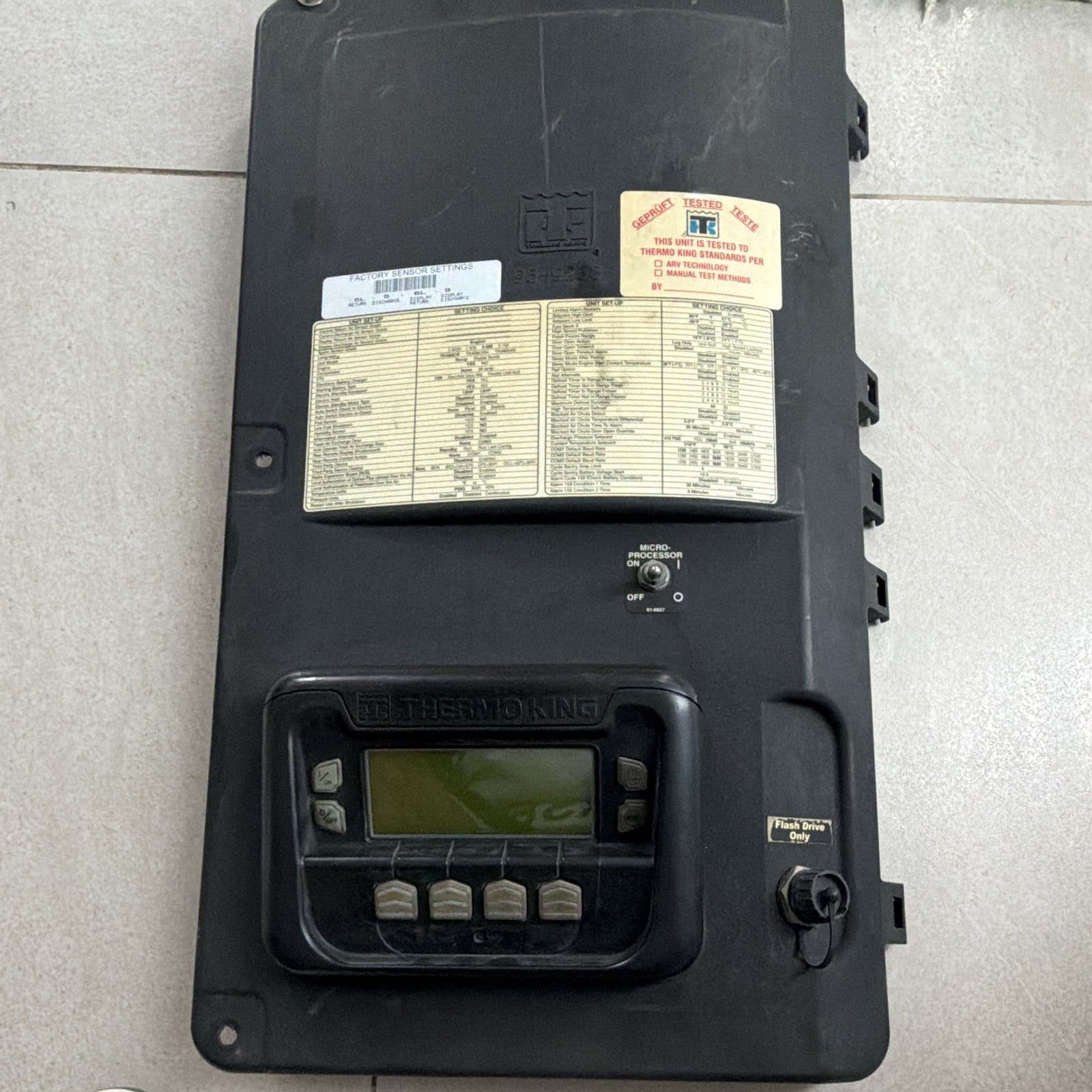 Thermo King SR2/SR3/SR4 HMI Controller TRP LCD Display Replacement