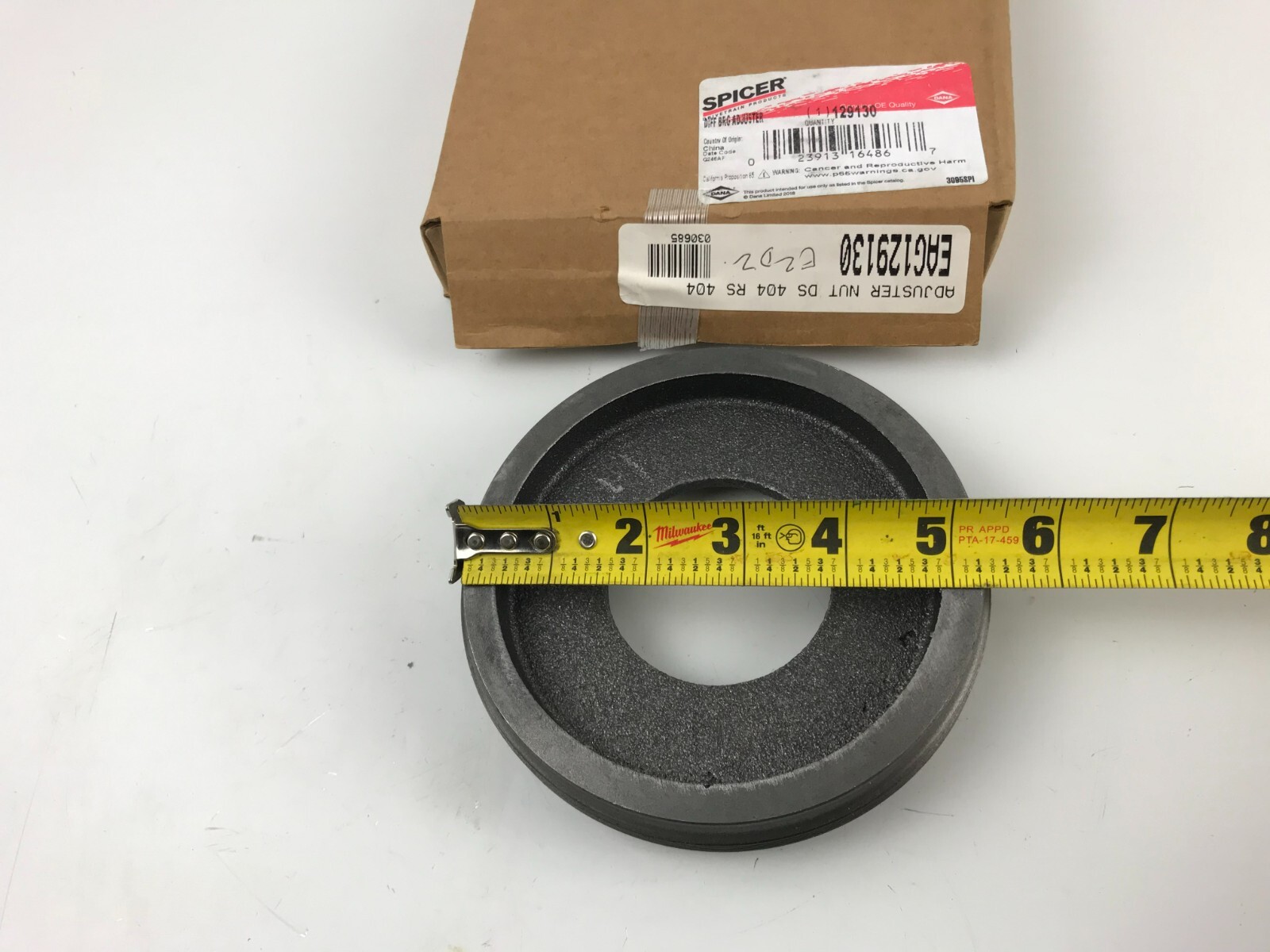 GENUINE OEM Dana Spicer 129130 Differential Carrier Bearing Adjuster EAG129130