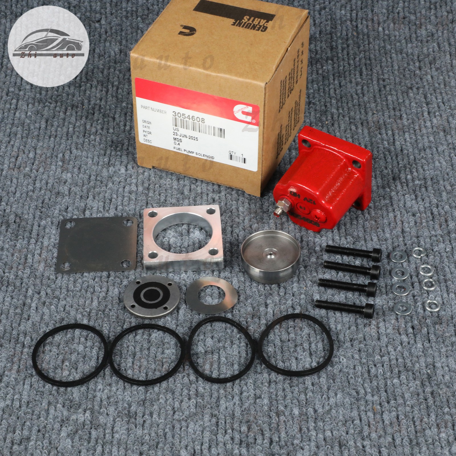 NEW GENUINE 4024808 Fuel Solenoid Coil Fit Cummins PTG Fuel Systems 3054608