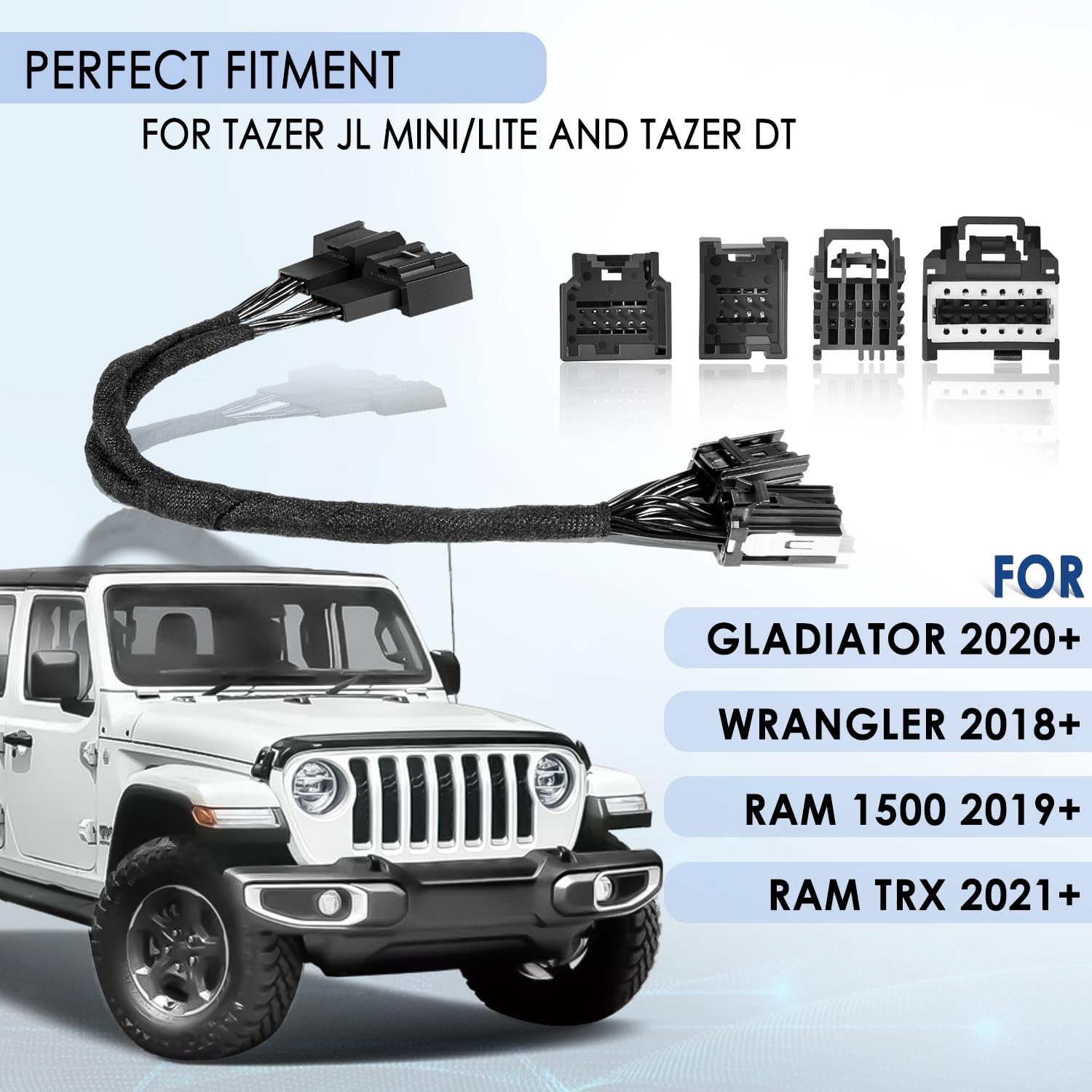 SGW Extension Cable For for Tazer JL Mini/Lite and Tazer DT for 2021-2022 Jeep