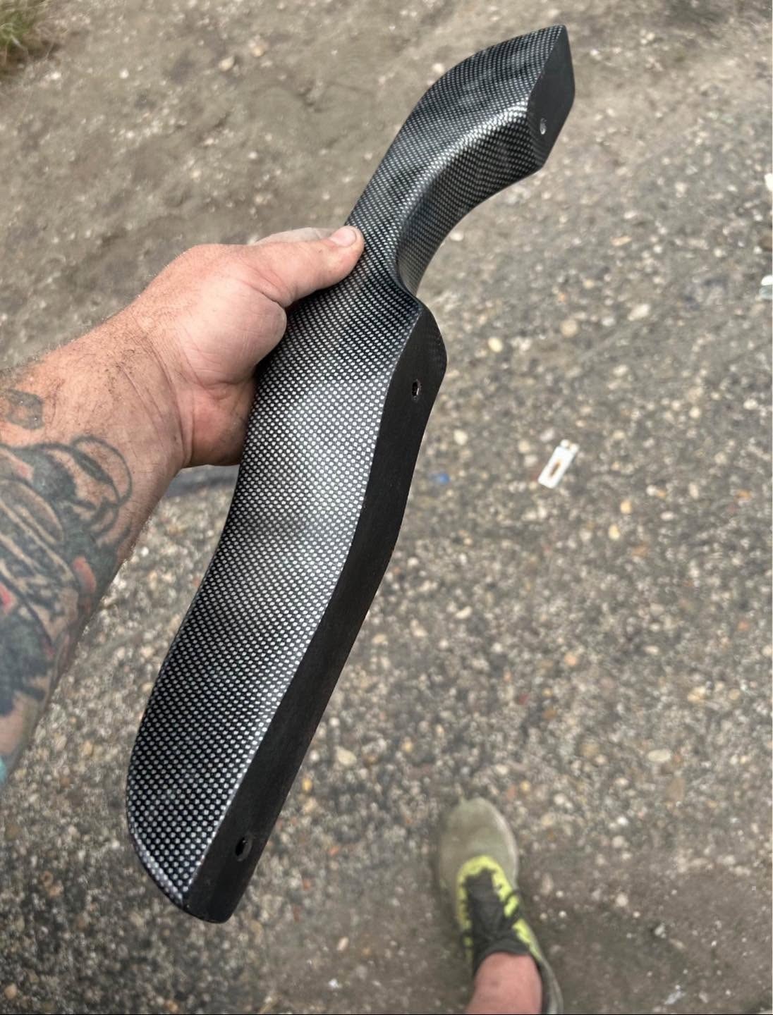 Custom Carbon Fiber Interior Door Armrest Set Fits 1987-2001 Peterbilt Trucks