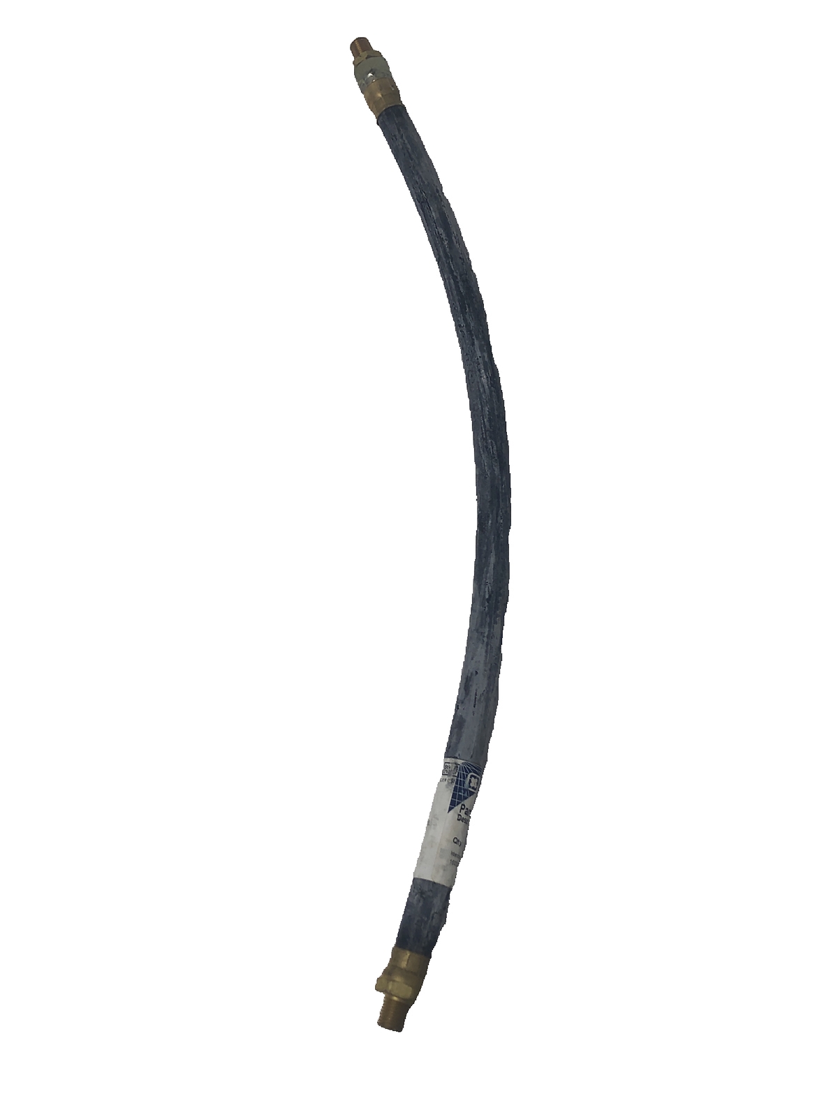 Tectran 16124 24″ Hose Assembly; 3/8″ ID 1/4″ FXD 1/4″ SWVL