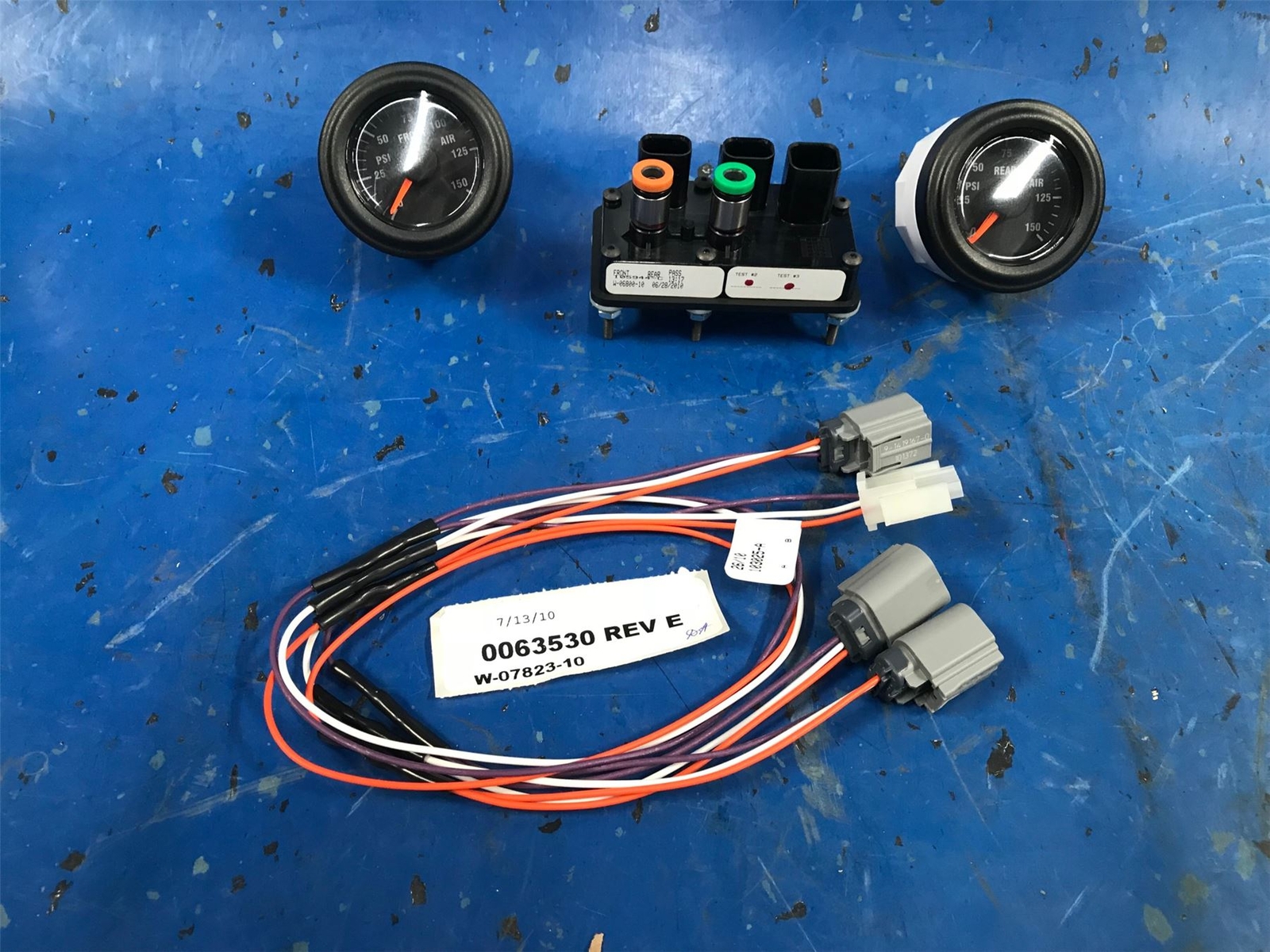 Applied Air Kit 0063530 Blue Bird Vision BBCV Gauges 103037-D W-07823-10