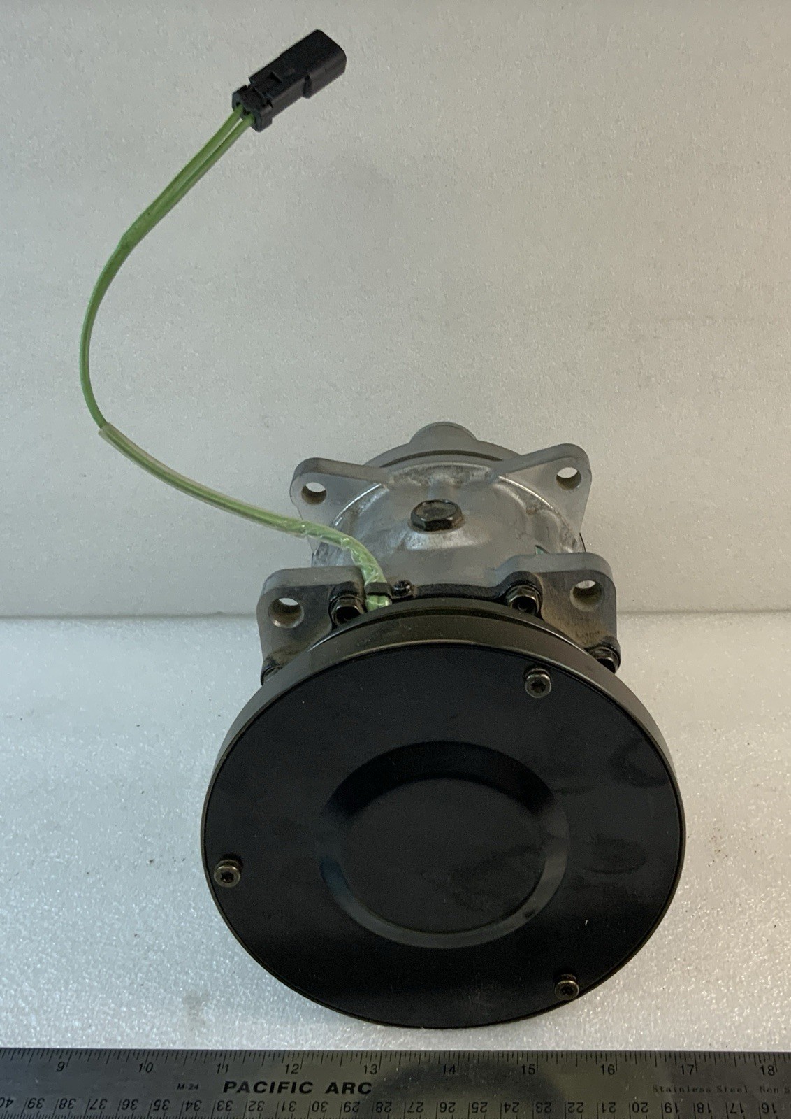 GENUINE SANDEN HEAVY DUTY AC COMPRESSOR & AC CLUTCH P/N: SD7H15 CAT. NO. 3E-1906