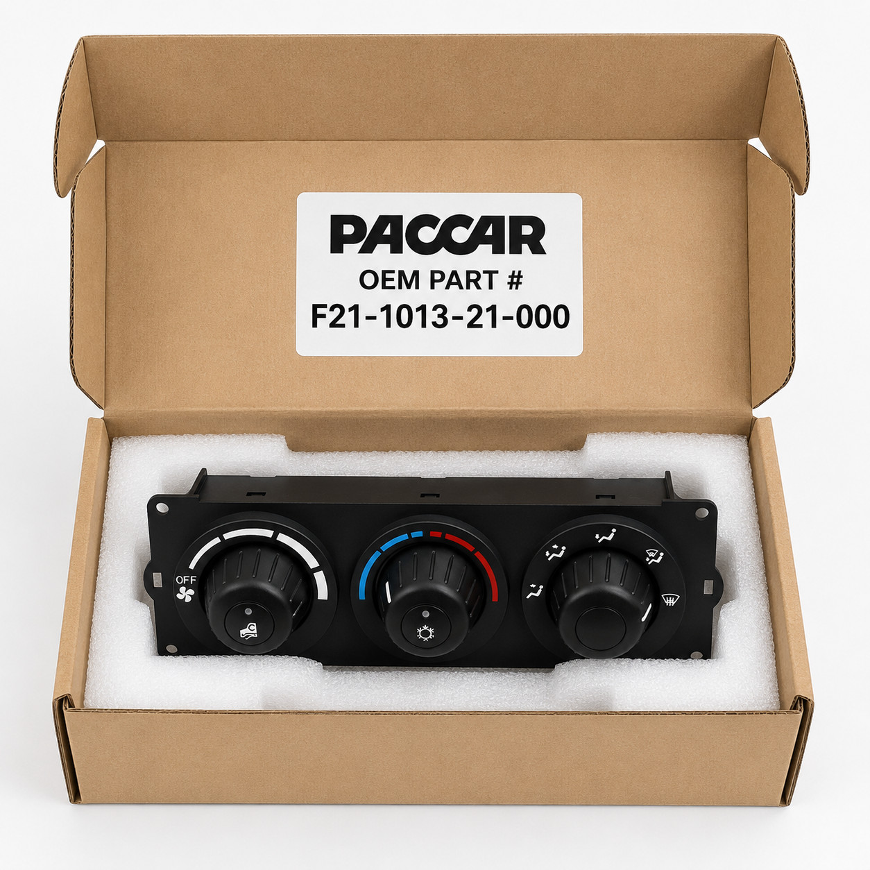 ✅ KW PACCAR T680 W990 F21-1013-21-000 HVAC, A/C, Heater, *Day Cab* Ac Control