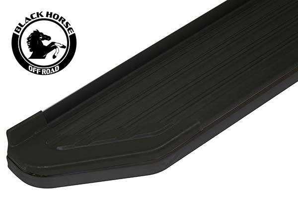 Black Horse Off Road Peerless Running Boards Black Aluminum Pr Hop109bk