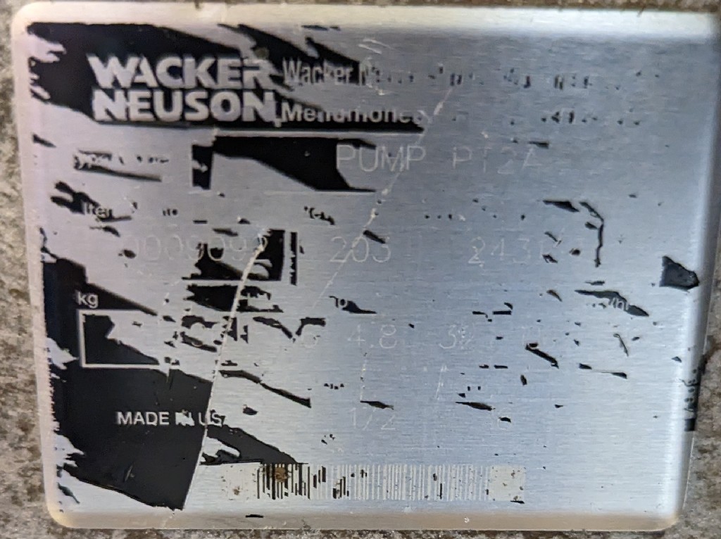 Wacker Neuson 2″ Trash Pump PT2A Centrifugal