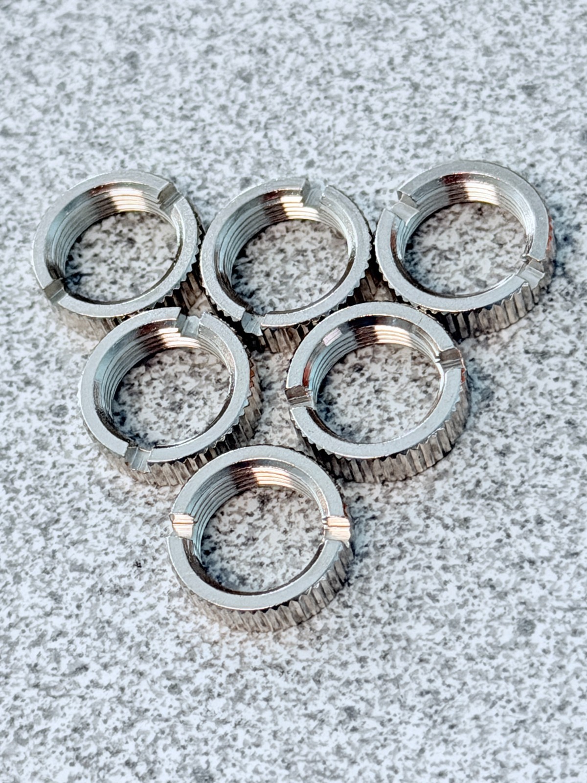 NEW Freightliner Peterbilt Kenworth Chrome Metal Switch Face Nut – Real Metal