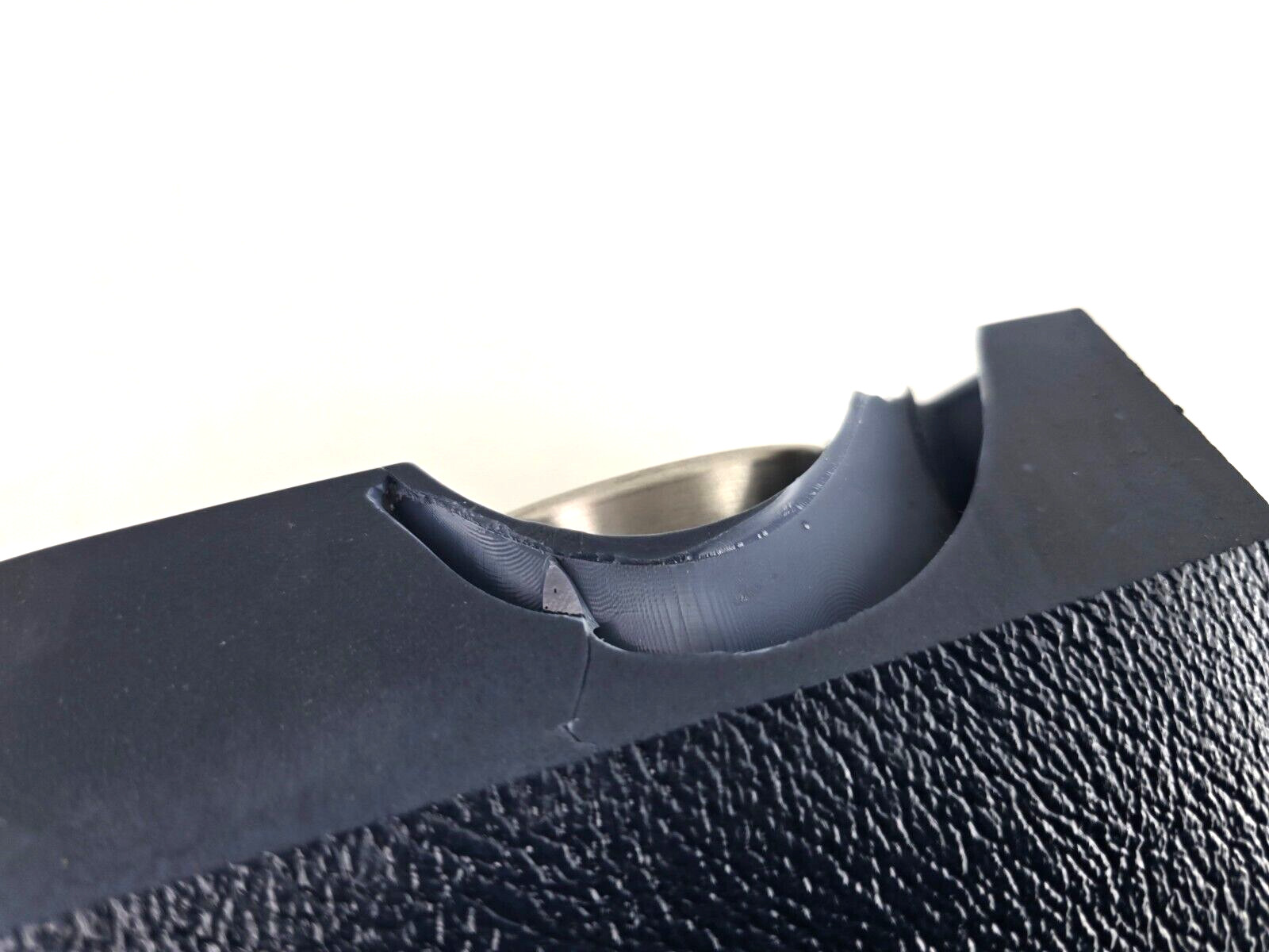Mercedes Benz Center Console Cupholder – W107 & W126 – Navy Blue *Cracked Bottom