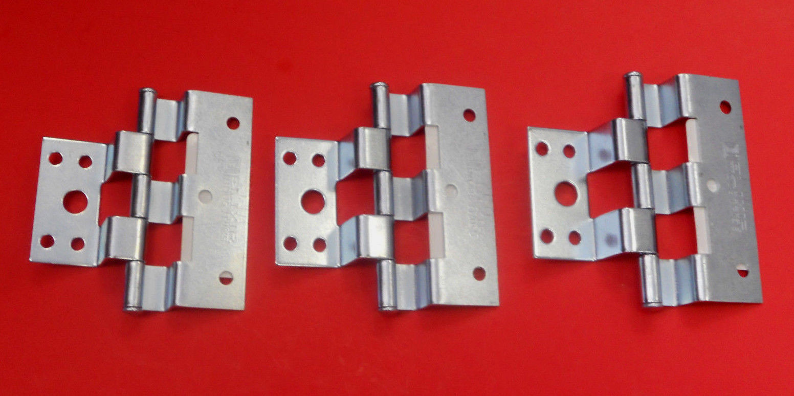 Mobile Home Parts Silver Combination combo Door Hinges Lot of 3 New