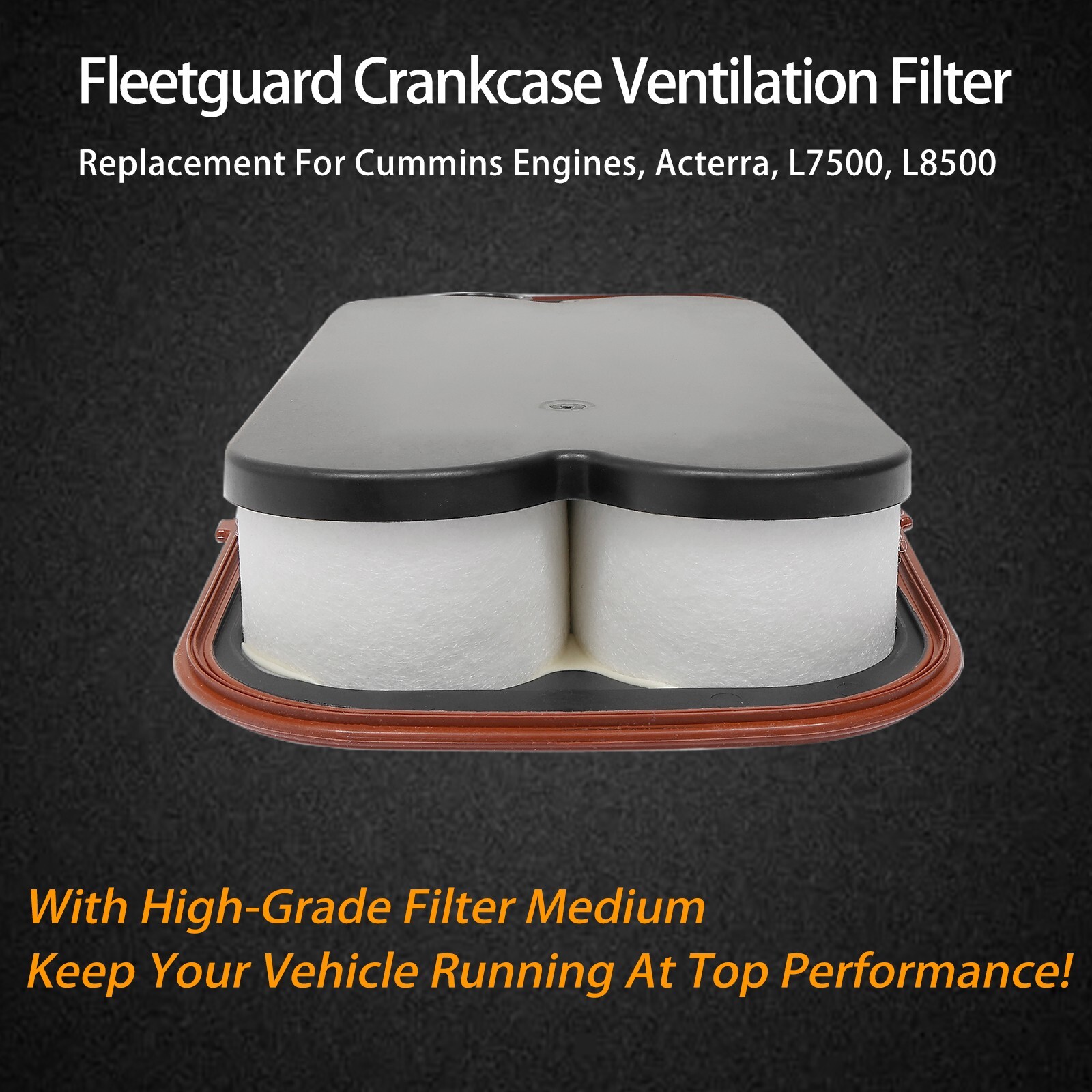 CV50628 Fleetguard Crankcase Ventilation Filter for Cummins Engines 08-10 L7500