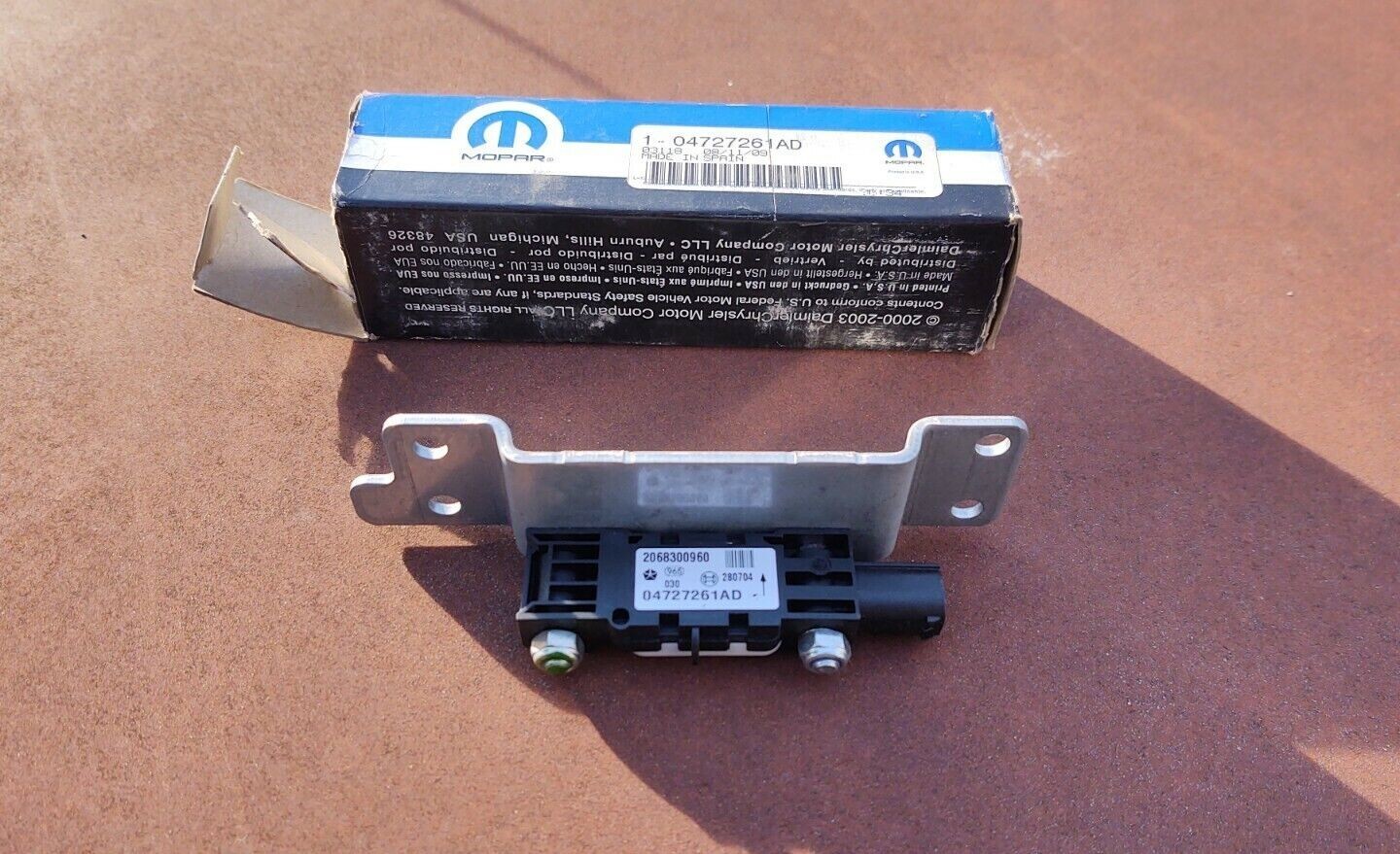 Mopar 04727261AD Crash Sensor With Bracket – Free Shipping