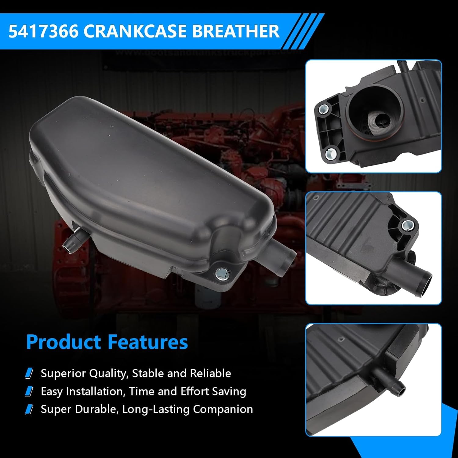 New Crankcase Breather For 5679573 5417366 For Cummins X15 XPI ISX QSX Engine