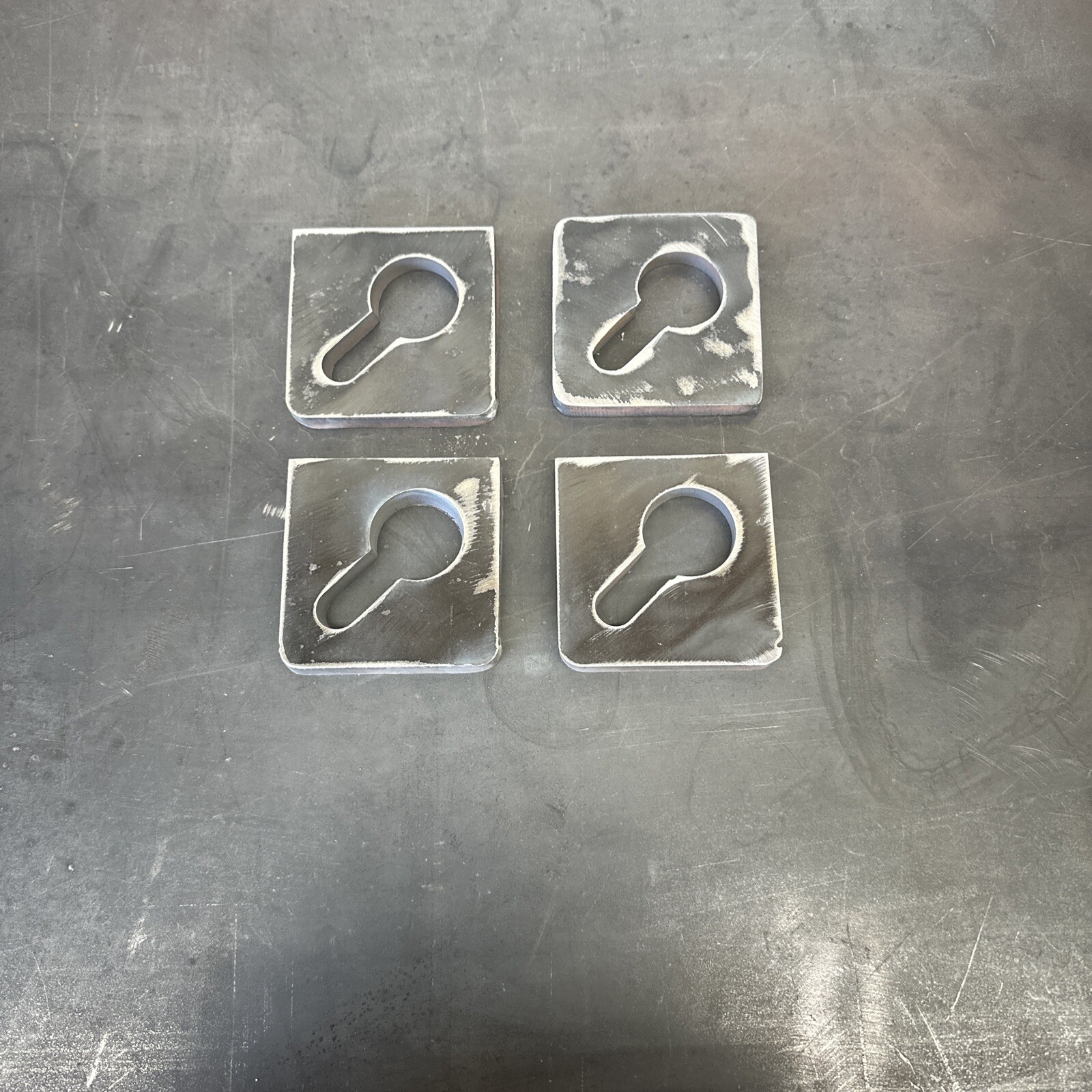 Banjo Eye 3/8 Plate Weld On Single Slot 3/8 Chain Truck Trailer 3×3
