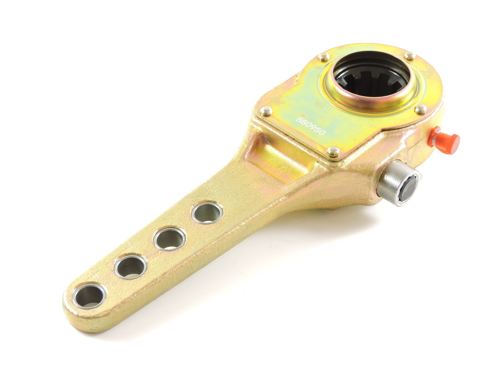 UNIVERSAL MANUAL SLACK ADJUSTER TRUCK TRAILER 10 SPLINE 4HOLE IMP POZILOCK