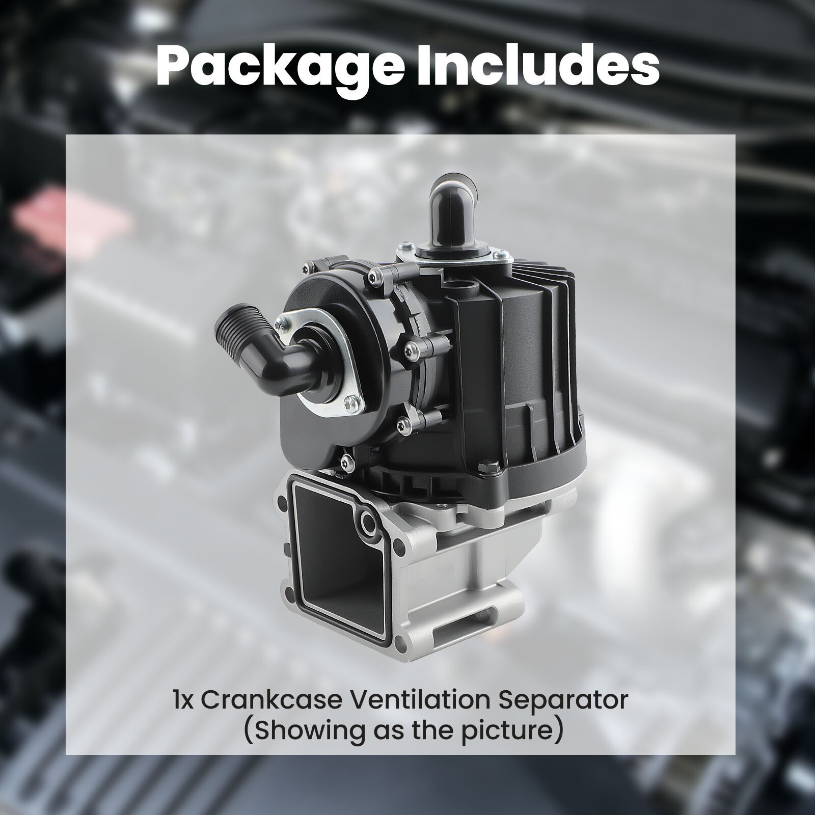 Crankcase Ventilation Oil Crankcase Ventilation Oil Separator Replacement