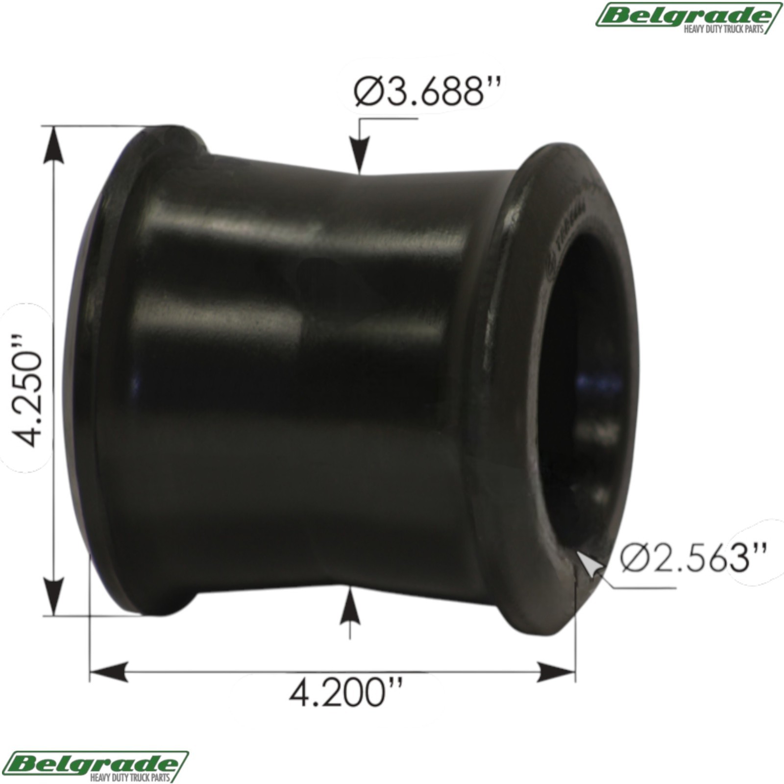 TRB8644 Torque Rod Bushing Standard 800010 1515966C1 – Type 2 Spigot Joint