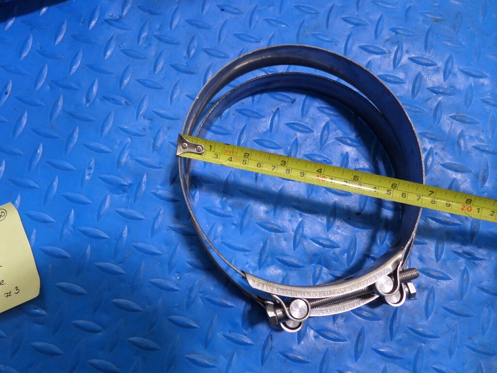 INOX W5 162-174mm Hose Clamps SET OF TWO USED