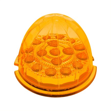 United Pacific 39320B Truck Cab Light Bulk, 17 Led, Dual Function, Reflector, Am