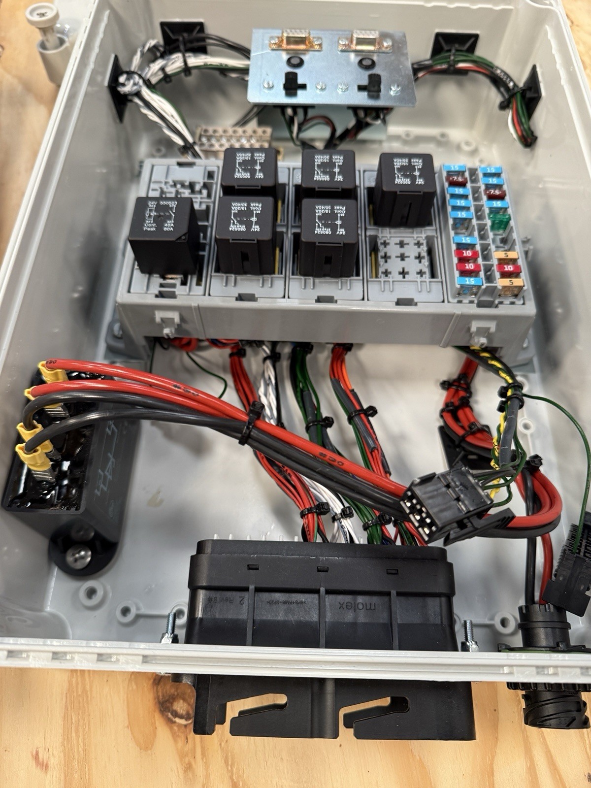Dennis Eagle RCV Truck Trailer Electrical Harness Junction Box Assembly 1015265