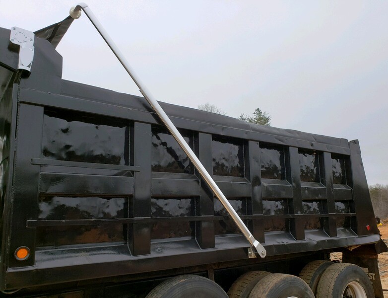 Dump Truck Tarp System 4 Spring Electric Aluminum Flip Tarp Kit up to 24′ Long