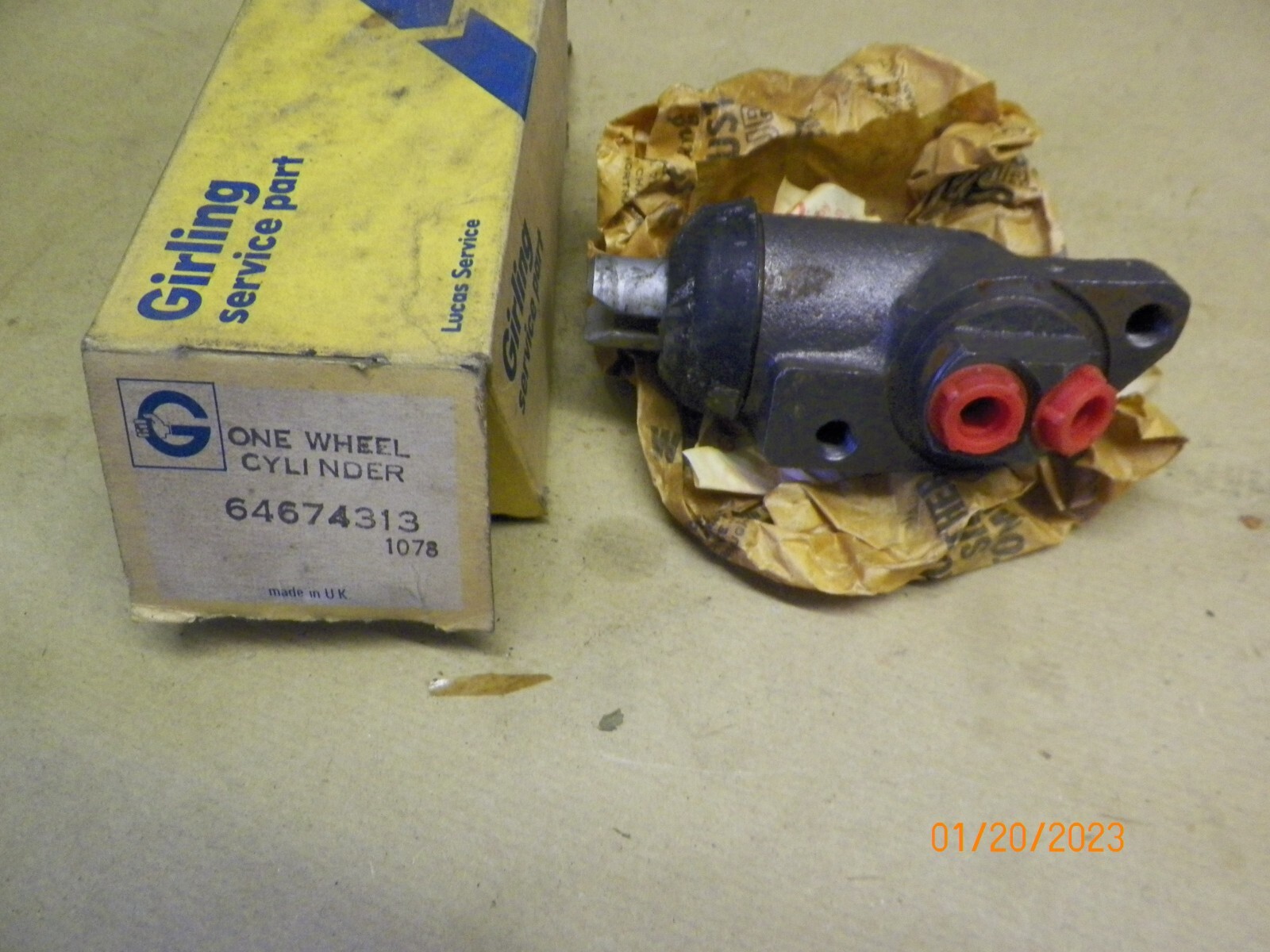 Girling LH rear brake cylinder Leyland Redline Austin Morris KGK 40 LDM 30
