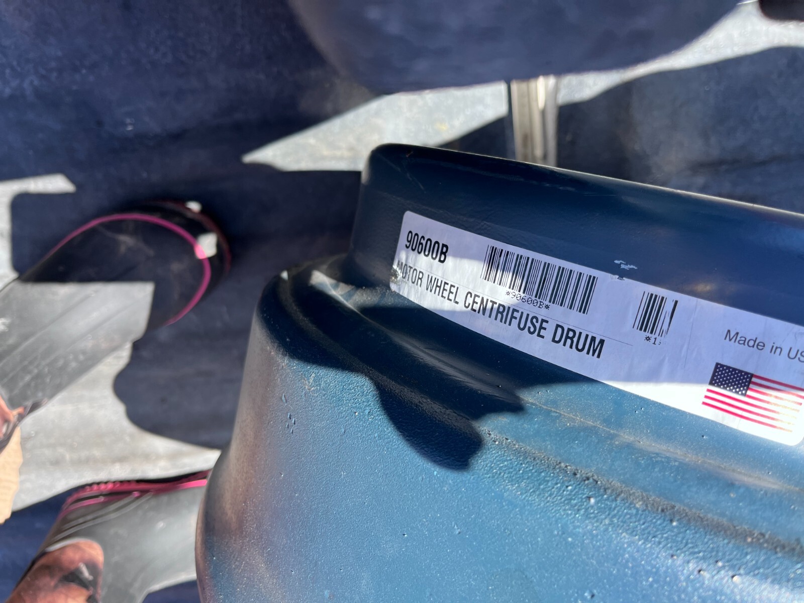 Motor Wheel 16.5 x 5 Centrifuse Drum 90600B