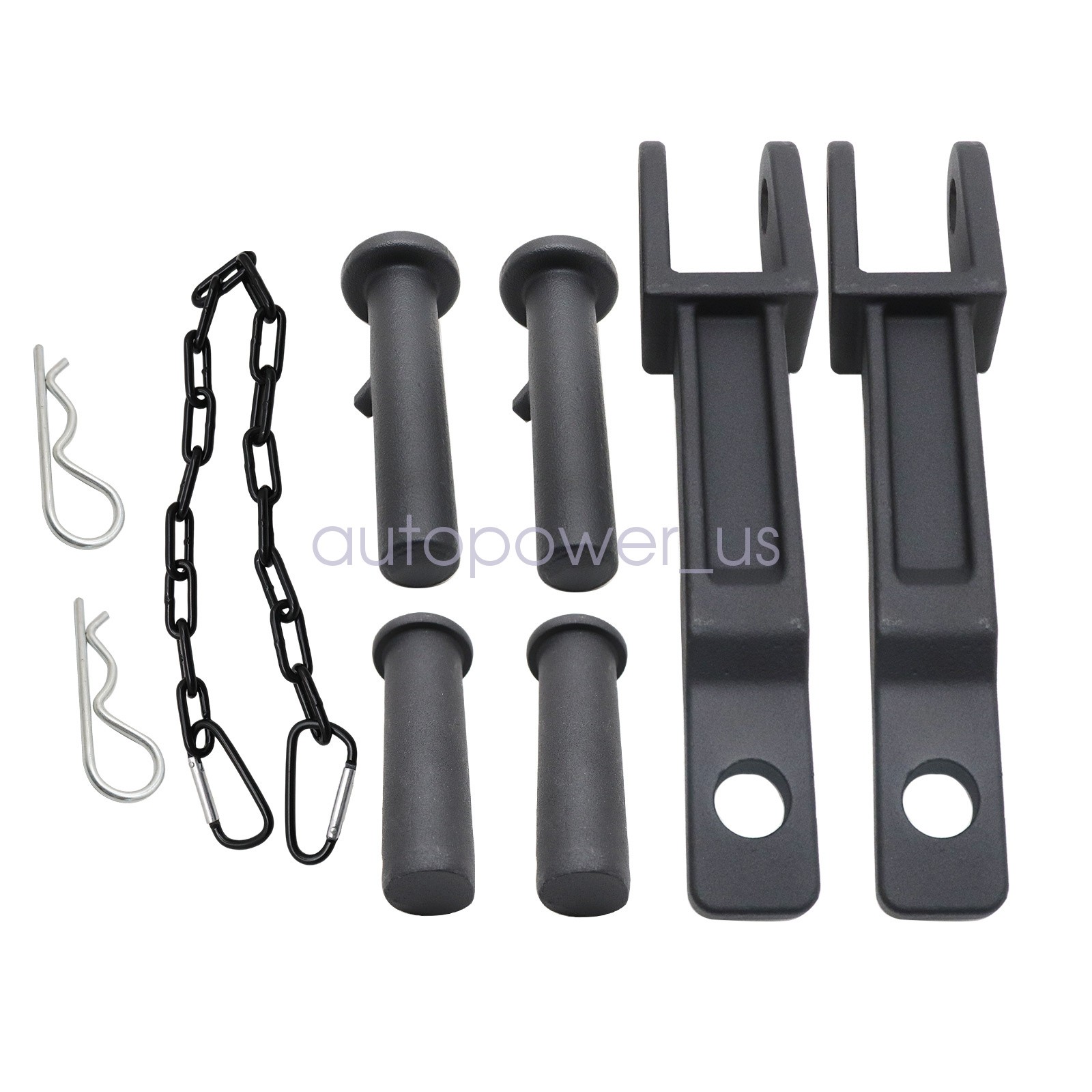 2 Sets Tow Hook Fit Kenworth Peterbilt With Pull Pins/Frame Pins A20-6014