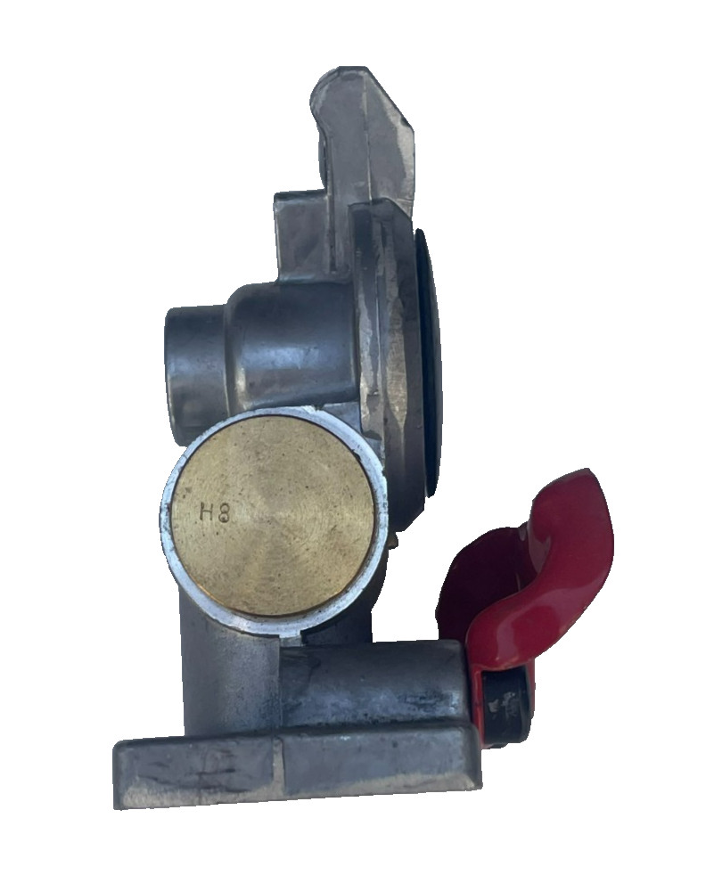Tramec Sloan Lever Style Shut Off Gladhand, Aluminum, Emergency, Rubber, NOS