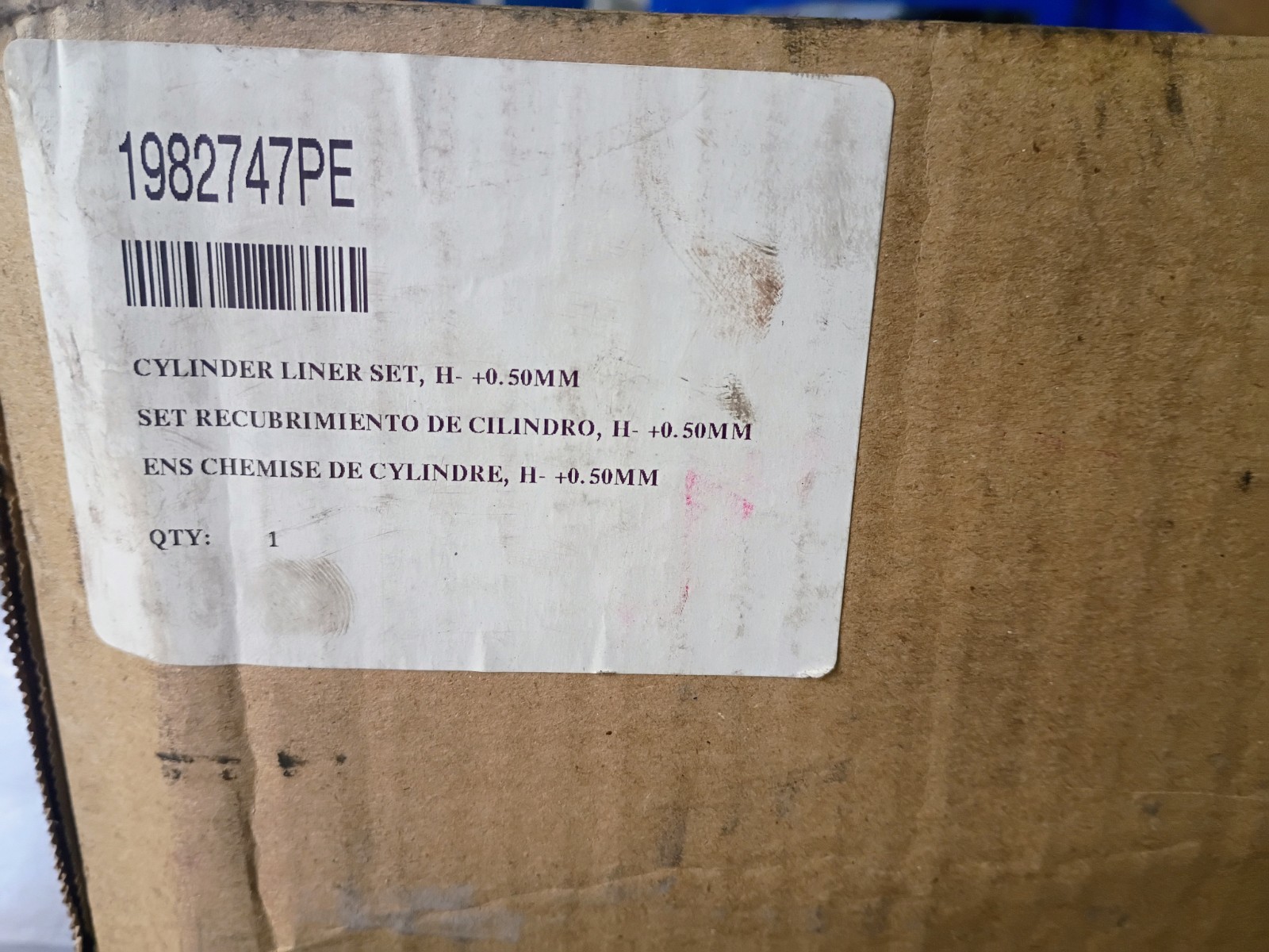 PACCAR MX13 Cylinder Liner Set, H=+0.50mm