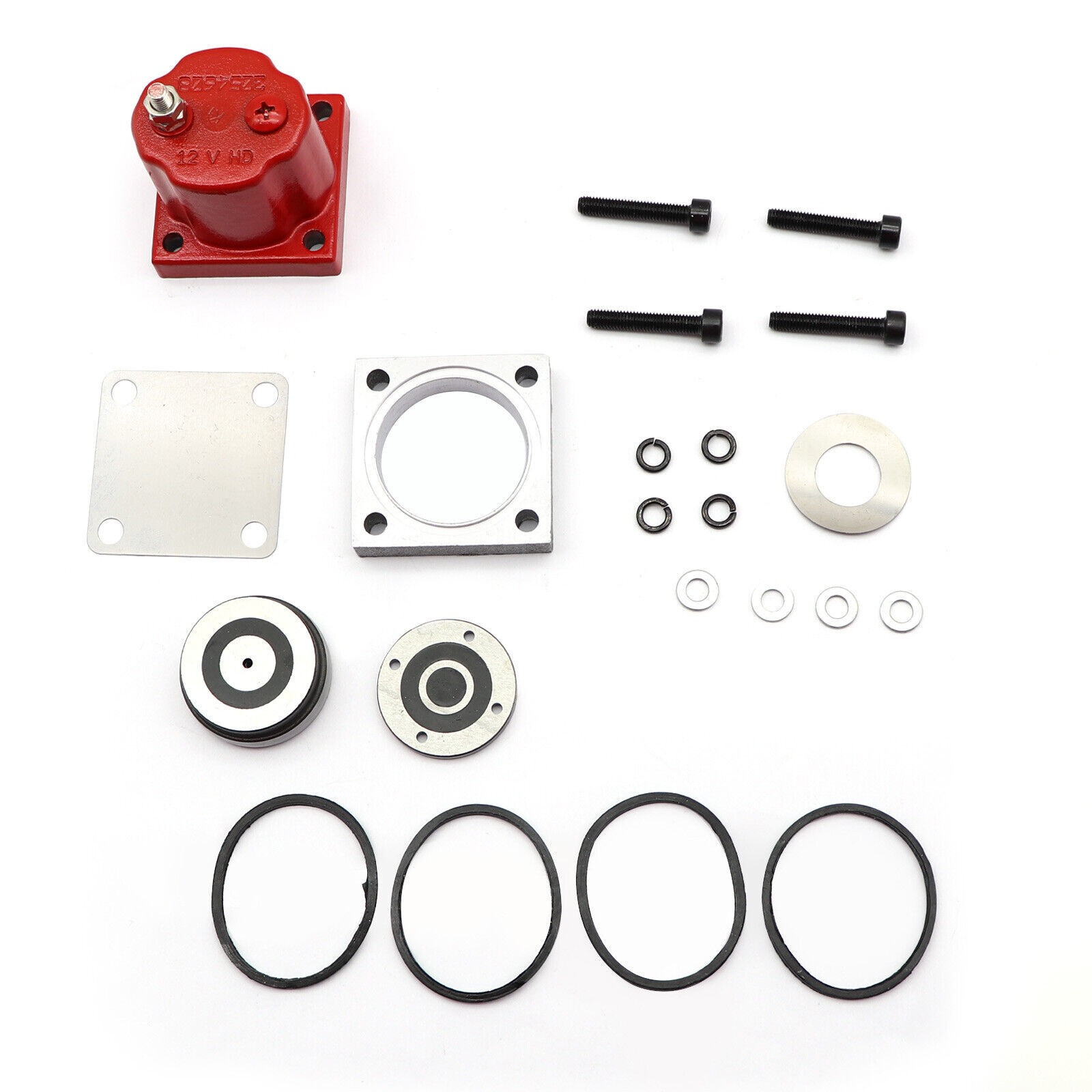 Fuel Shutoff Valve Set Fits for Cummins N14 180204 209940 3054608 Solenoid New