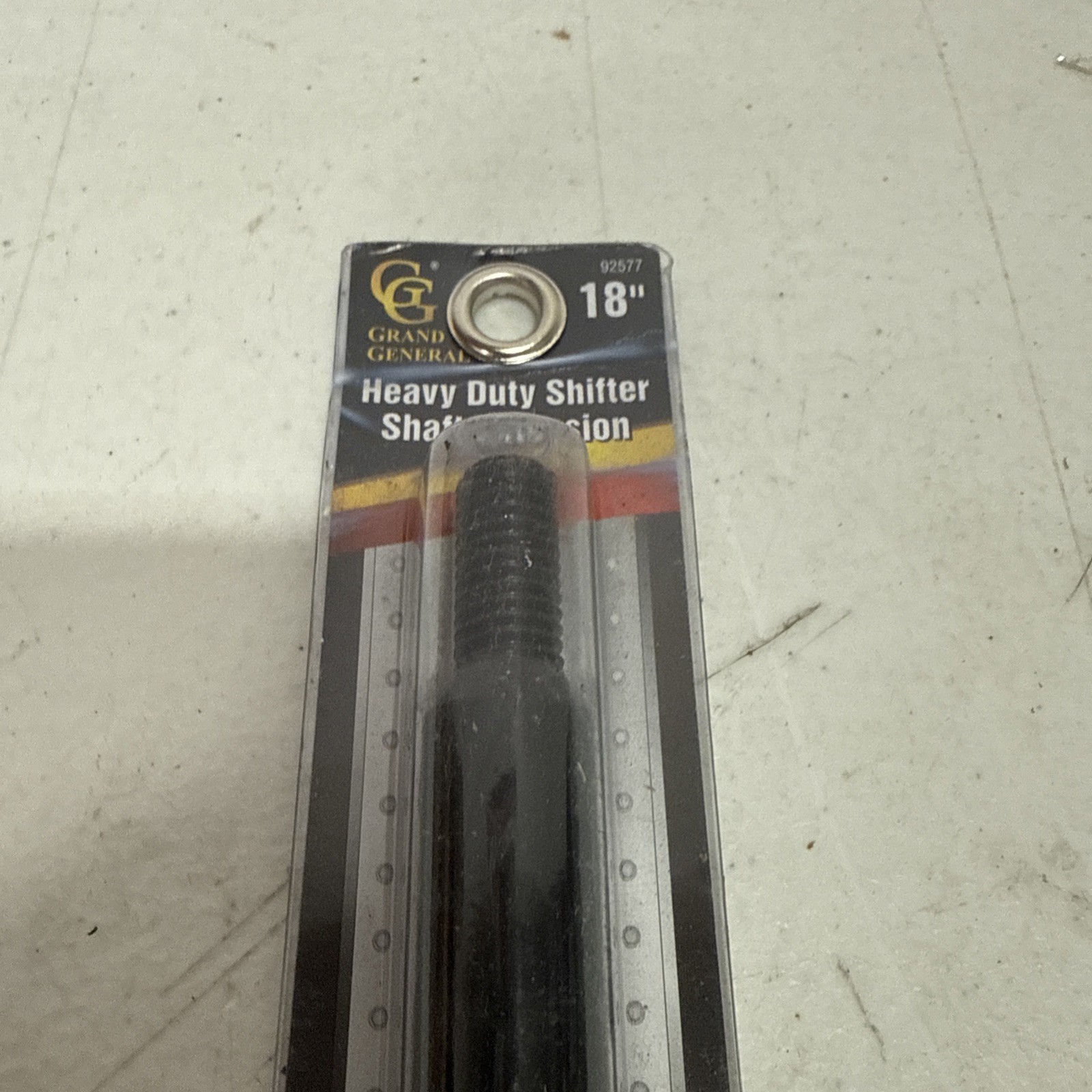 GG Grand General 92577 18 Inches Long Black Coated Steel Gear Shift Extension