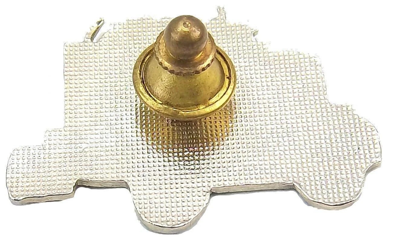 Hat Pin Tie Tack Lapel Pin Semi Truck “White” Stud Mount Painted Metal BJ659-TT